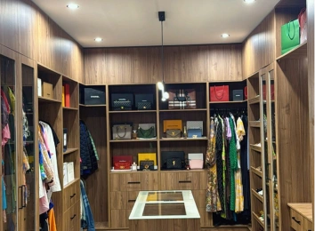 Custom Walk-In Wardrobe